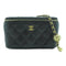 CHANEL Quilted CC Vanity Case Chain Shoulder Bag AP2303 Lambskin Leather Black