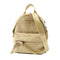 Michael Kors MK GHW Backpack Rucksack PVC Coated Canvas Beige