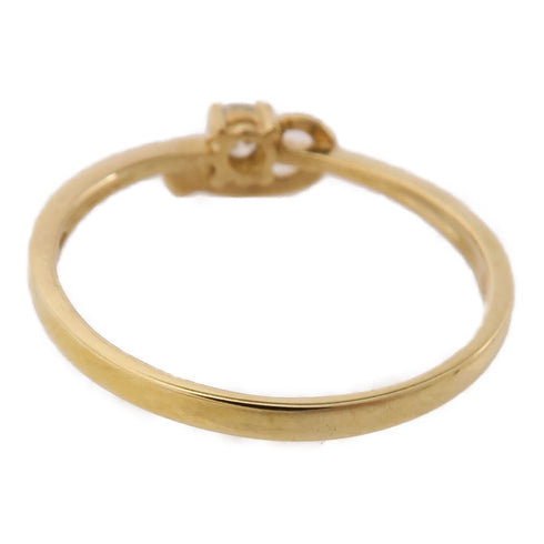 JEWELRY Diamond Ring 18K Yellow Gold US#7 v1