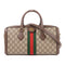 GUCCI GG GHW 2 Way Boston Bag Shoulder Bag 524532 Coated Canvas Brown