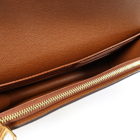 LOUIS VUITTON LV GHW Wallet Waist Bag M68549 Monogram Brown