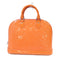 LOUIS VUITTON LV SHW Alma PM Handbag M91693 Monogram Vernis Rose Litchi