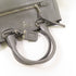 PRADA SHW 2 Way Shoulder Bag Handbag Calfskin Leather Gray Grey