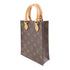 LOUIS VUITTON LV GHW Petit Sac Plat 2 Way Shoulder Bag M81295 Monogram Brown v2
