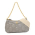 GUCCI GG GHW GG Matelasse Shoulder Bag 735049 Calfskin Leather Grey