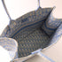 Christian Dior CD Book Tote Medium Tote Bag Canvas Light Blue
