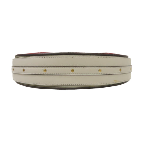 Chloe GHW 2 Way Shoulder Bag Handbag Calfskin Leather Grey/Blue/Red