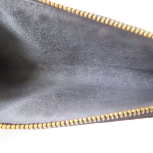 LOUIS VUITTON LV GHW Pochette Accessories Pouch M52942 Epi Black v1