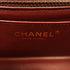 CHANEL CC GHW Charms Mini Rect Chain Shoulder Bag Wool Navy Blue