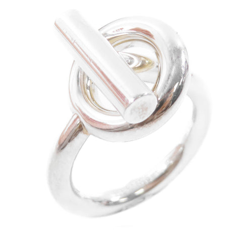 HERMES Echappee Large Model Ring 925 Sterling Silver US#13