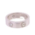 CARTIER Love Ring 3P Diamond Ring Cartier#53 US#6.25 18K White Gold