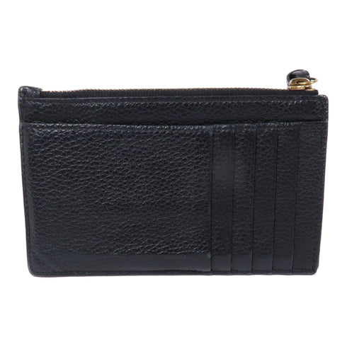 BALENCIAGA GHW Card Case 640110.1000 Calfskin Leather