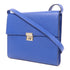 HERMES PHW Clic 16 Shoulder Bag Epsom Leather Blue