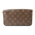 LOUIS VUITTON LV GHW Felicie Pochette Chain Shoulder Bag M61276 Monogram Brown v1
