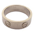 CARTIER Love Ring 18K White Gold US#5.75 #52