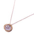 Fine Jewelry Diamond Necklace Accessories 18K Pink Gold