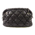 CHANEL CC SHW Bubble Chain Shoulder Bag Lambskin Leather Black