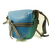 LOEWE Gate Shoulder Bag Calfskin Leather Blue/Green/Black