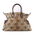 FENDI GHW Shoulder Bag Horsehair Brown