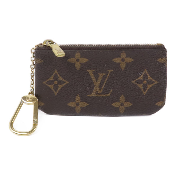 LOUIS VUITTON LV Key Pouch M62650 Monogaram Brown