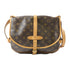 LOUIS VUITTON LV GHW Saumur 30 Shoulder Bag M42256 Monogram Brown v1