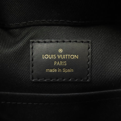 LOUIS VUITTON LV GHW Saintonge 2 Way Shoulder Bag M43555 Monogram Brown Black