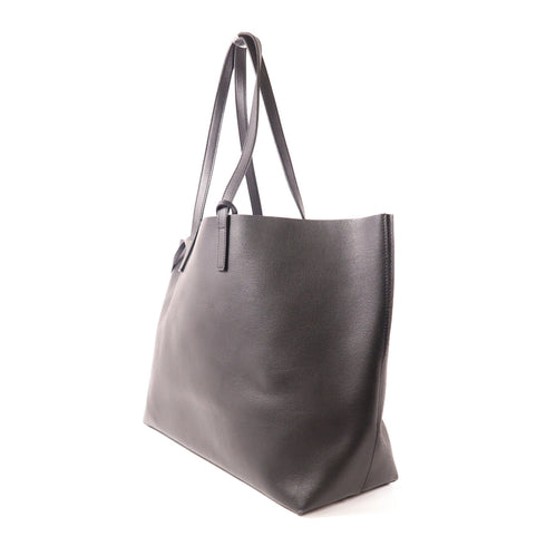 SAINT LAURENT YSL GHW Shoulder Tote Bag 394195 Calfskin Leather