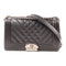 CHANEL CC SHW Boy 25 Chain Shoulder Bag A67086 Lambskin Leather Black
