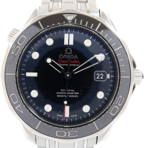 OMEGA Seamaster Automatic Watch 21230412001003 Stainless Steel Black