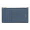 CELINE GHW Coin Case Purse Calfskin Leather Blue