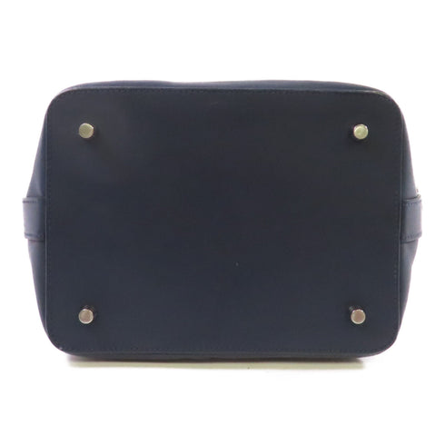 HERMES PHW Toolbox 20 Handbag Shoulder Bag Evercolor Leather Bleu Agate