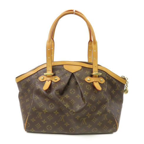 LOUIS VUITTON LV GHW Tivoli GM Shoulder Bag M40144 Monogram Brown v11
