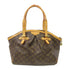 LOUIS VUITTON LV GHW Tivoli GM Shoulder Bag M40144 Monogram Brown v11