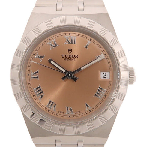 TUDOR Royal 34mm 28400-009 Automatic Watch Stainless Steel Pink