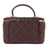 CHANEL CC GHW Vanity Case 2 Way Shoulder Bag AP2199 Lambskin Leather