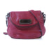 MARC BY MARC JACOBS Mini Natasha Crossbody Shoulder Bag Leather Red