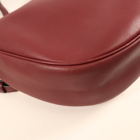 COACH GHW 2 Way Shoulder Bag Calfskin Leather 36026