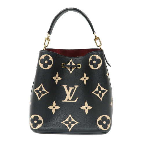 LOUIS VUITTON LV GHW NeoNoe MM 2 Way Bag Handbag M45497 Monogram Empreinte Black