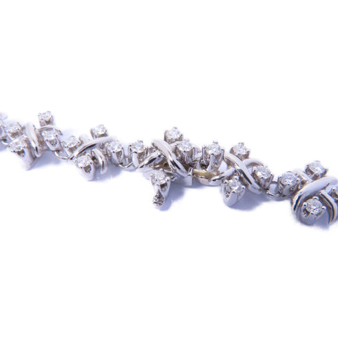 TIFFANY&CO LYNN Diamond Necklace PT950 Platinum