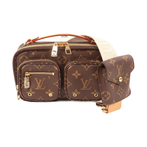 LOUIS VUITTON LV GHW Utility 2 Way Shoulder Bag Handbag M80446 Monogram Brown v1