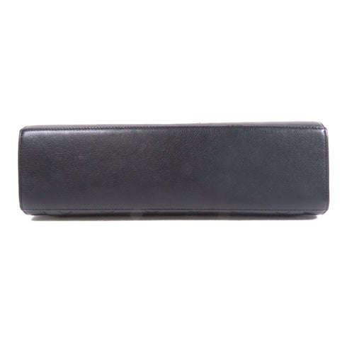 CHANEL Quilted CC GHW 2 Way Chain Shoulder Bag Calfskin Leather Black