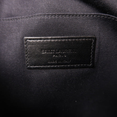 YVES SAINT LAURENT YSL SHW Clutch Bag Pouch Calfskin Leather