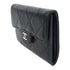 CHANEL CC SHW Card Case Lambskin Leather