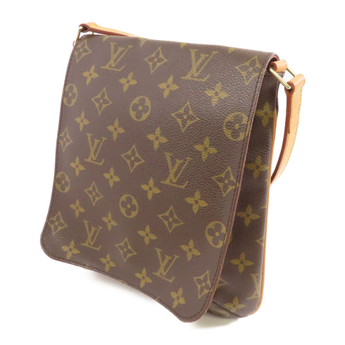LOUIS VUITTON LV GHW Musette Salsa Shoulder Bag M51387 Monogram Brown