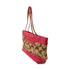 COACH GHW Shoulder Bag Tote Bag Canvas Pink