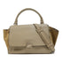 CELINE SHW Trapeze 2 Way Bag 174683MDB Calfskin Leather Beige