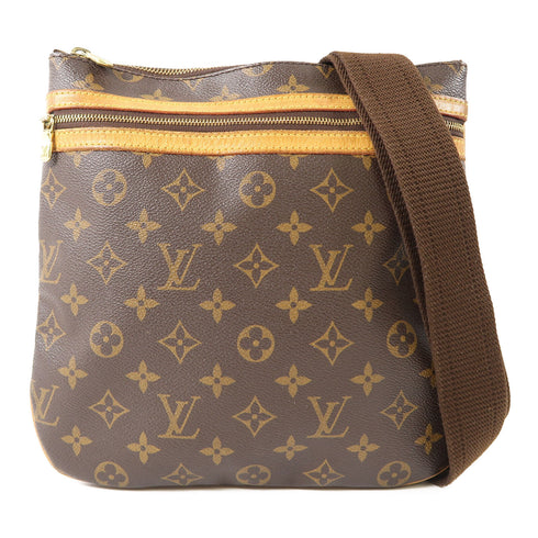LOUIS VUITTON LV GHW Pochette Bosphore Shoulder Bag M40044 Monogram Brown v1