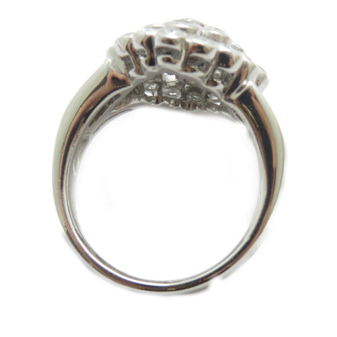 FINE JEWELRY 0.23/1.52ct Diamond Ring PT900 Platinum US#7.75