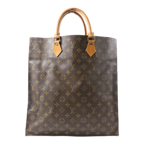LOUIS VUITTON LV GHW Sac Plat Tote Bag Handbag M51140 Monogram Brown