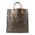 LOUIS VUITTON LV GHW Sac Plat Tote Bag Handbag M51140 Monogram Brown